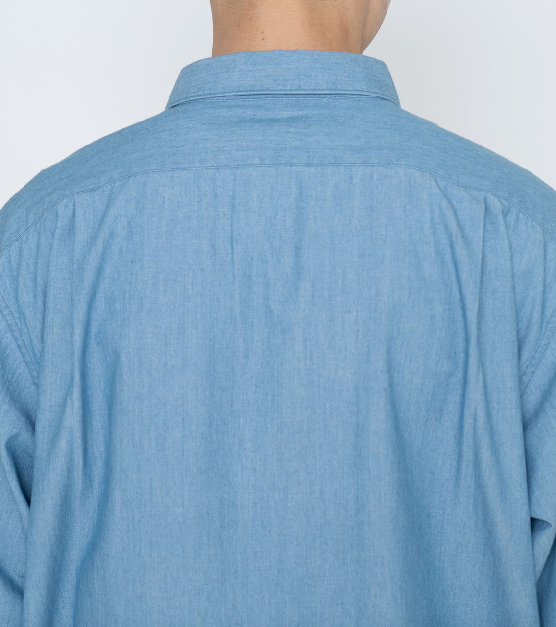 nanamica SHIRT Regular Collar Chambray Shirt Online Shop to Worldwide