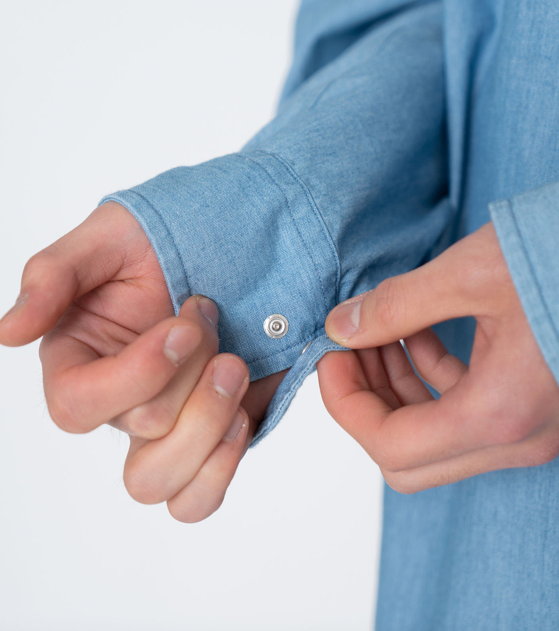 nanamica SHIRT Regular Collar Chambray Shirt Online Shop to Worldwide