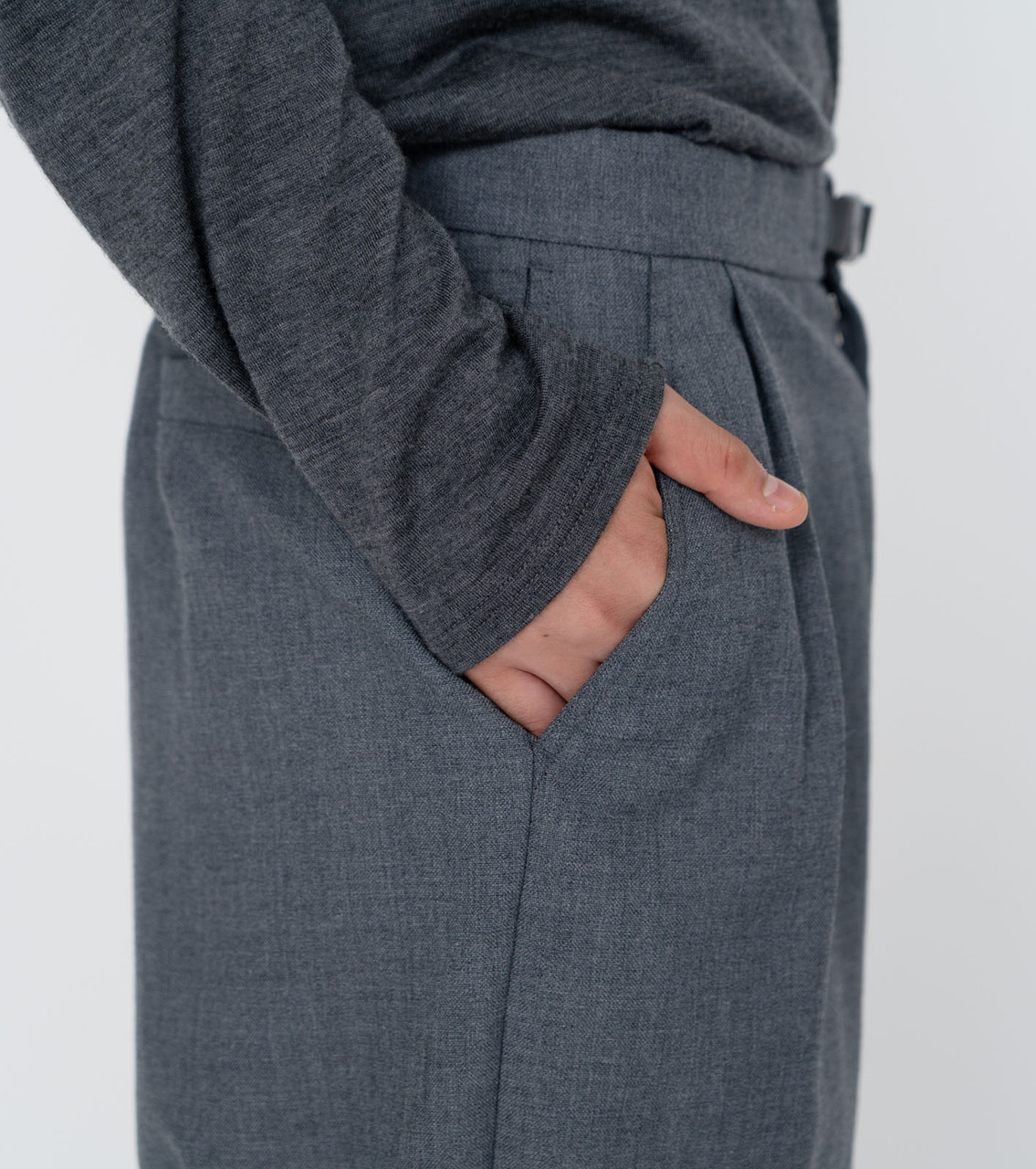 THE NORTH FACE PURPLE LABEL PANTS Polyester Wool Oxford Wide