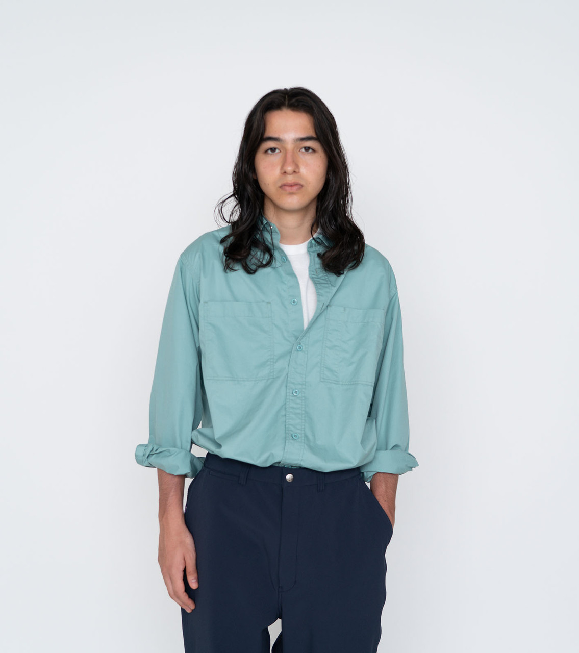 THE NORTH FACE PURPLE LABEL SHIRT Double Pocket Field Work Shirt