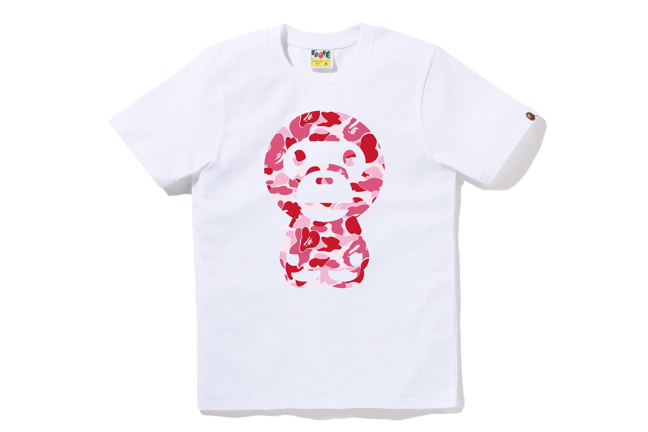 BAPE T-SHIRT ABC CAMO BIG BABY MILO TEE