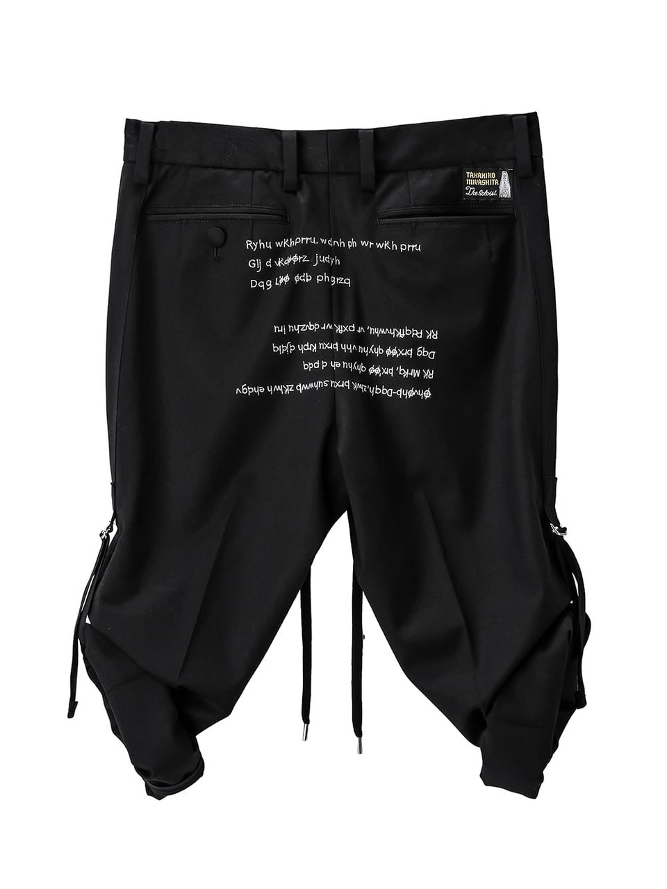 TAKAHIROMIYASHITATheSoloist. PANTS side tape adjustable length