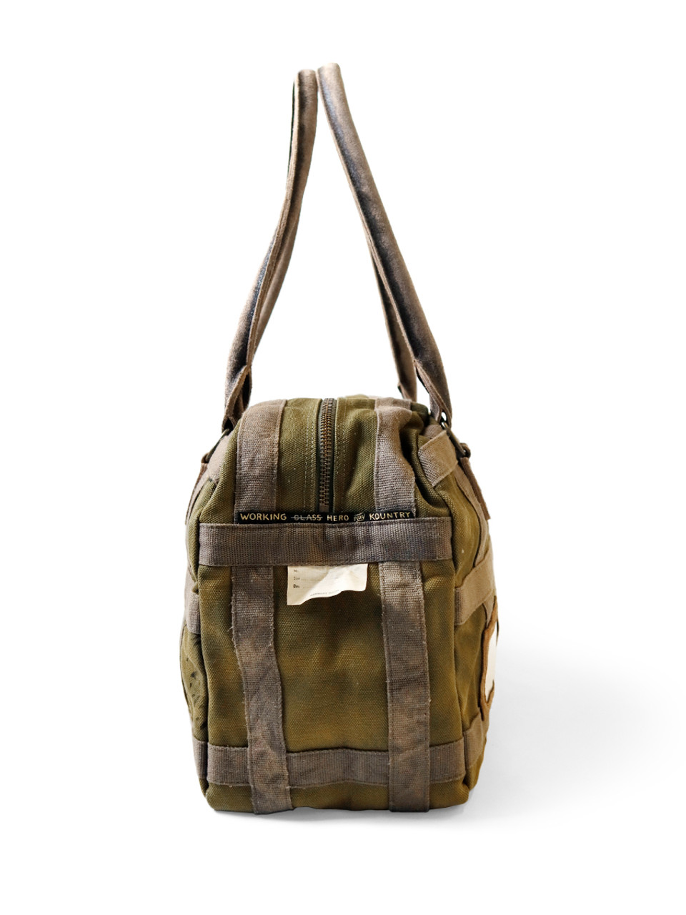 French Army DuffleBag Remake Bag 再構築 K1 DEADSTOCK/ FRENCH ARMY DUFFEL BAG（フランス軍 ダッフルバッグ