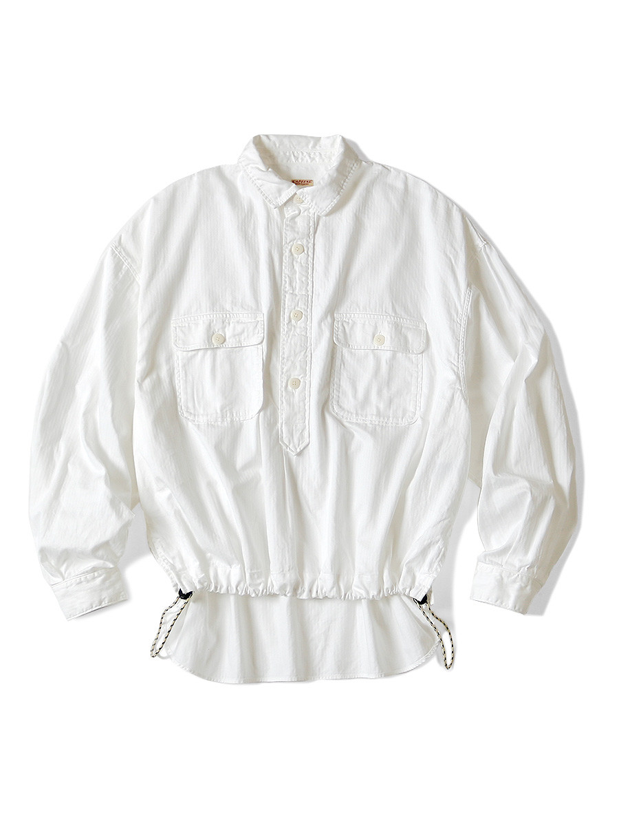 KAPITAL Shirt (Long Sleeve) Herringbone Twill Shirt Anorak