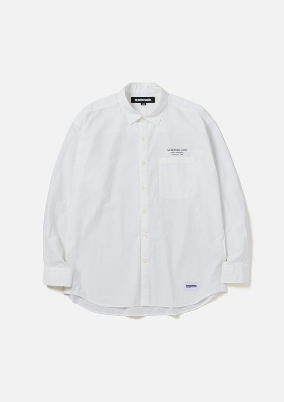 NEIGHBORHOOD SHIRTS TRAD SHIRT LS