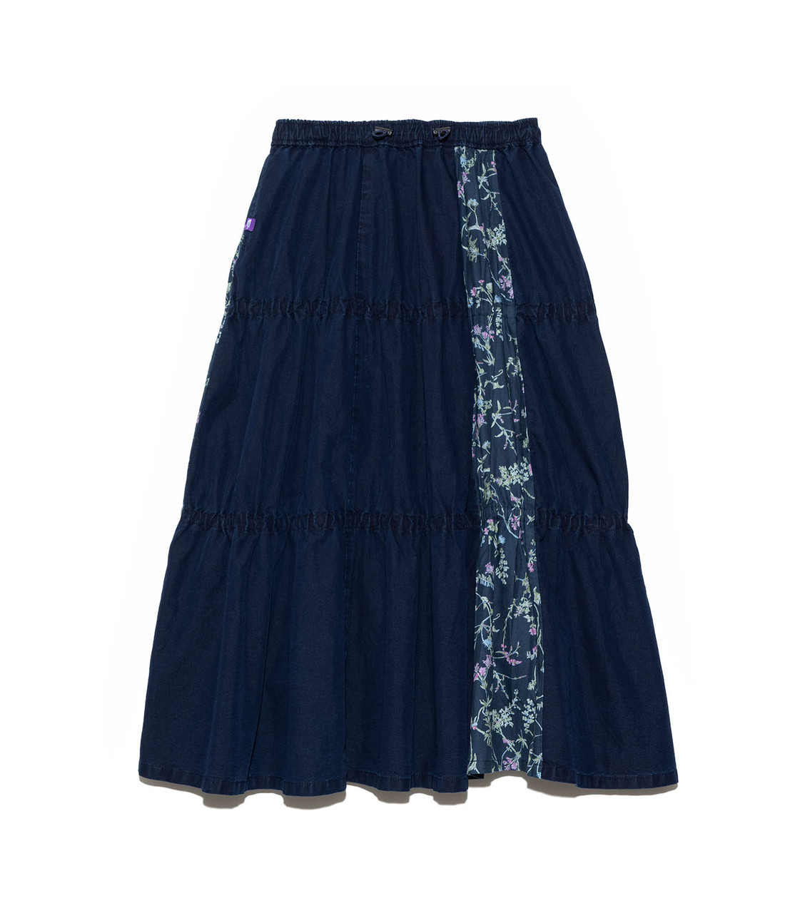 THE NORTH FACE PURPLE LABEL / Field Tiered Skirt/S/コットン/ホワイト/NTW5404N 655328ea0becb__84909.