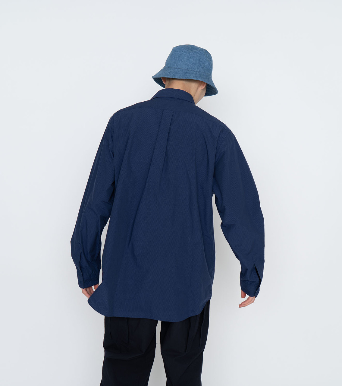 nanamica SHIRT Regular Collar Wind Shirt Online Shop to Worldwide