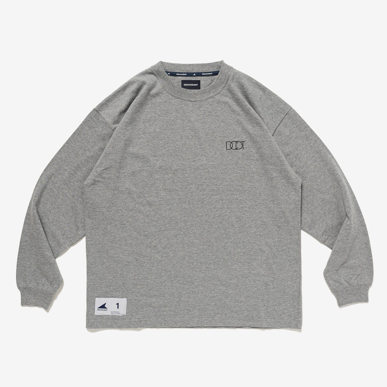 トップス DESCENDANT/PORT ORGANIC COTTON LS DESCENDANT CUT&SEWN PORT ORGANIC COTTON LS Online Shop to Worldwide