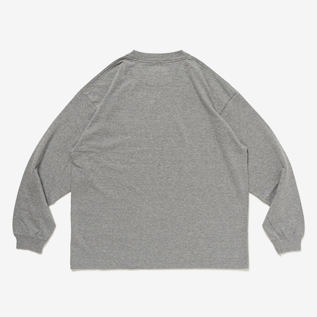 DESCENDANT CUT&SEWN PORT ORGANIC COTTON LS Online Shop to Worldwide
