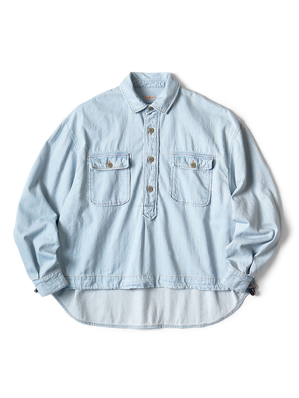 8Oz Denim Shirt Anorak K2303LS056EK-1588LS