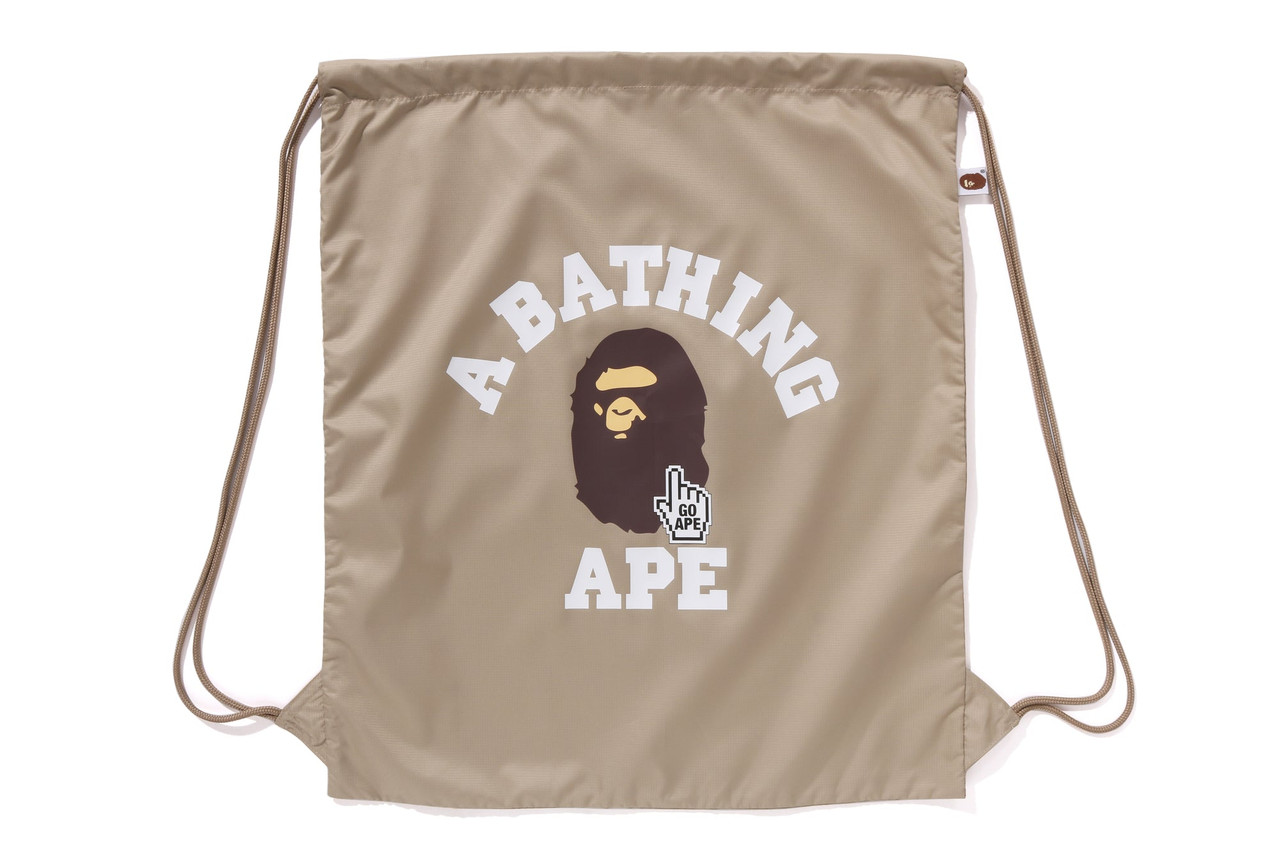 BAPE GOODS GO APE POINTER COLLEGE KNAPSACK