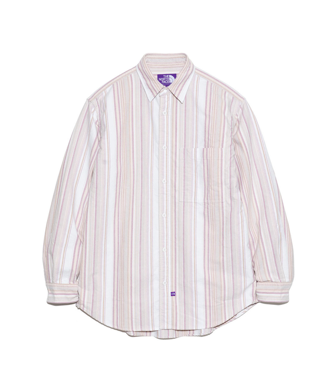 THE NORTH FACE PURPLE LABEL Regular Collar NP Striped Field Shirt NT3409N  7093