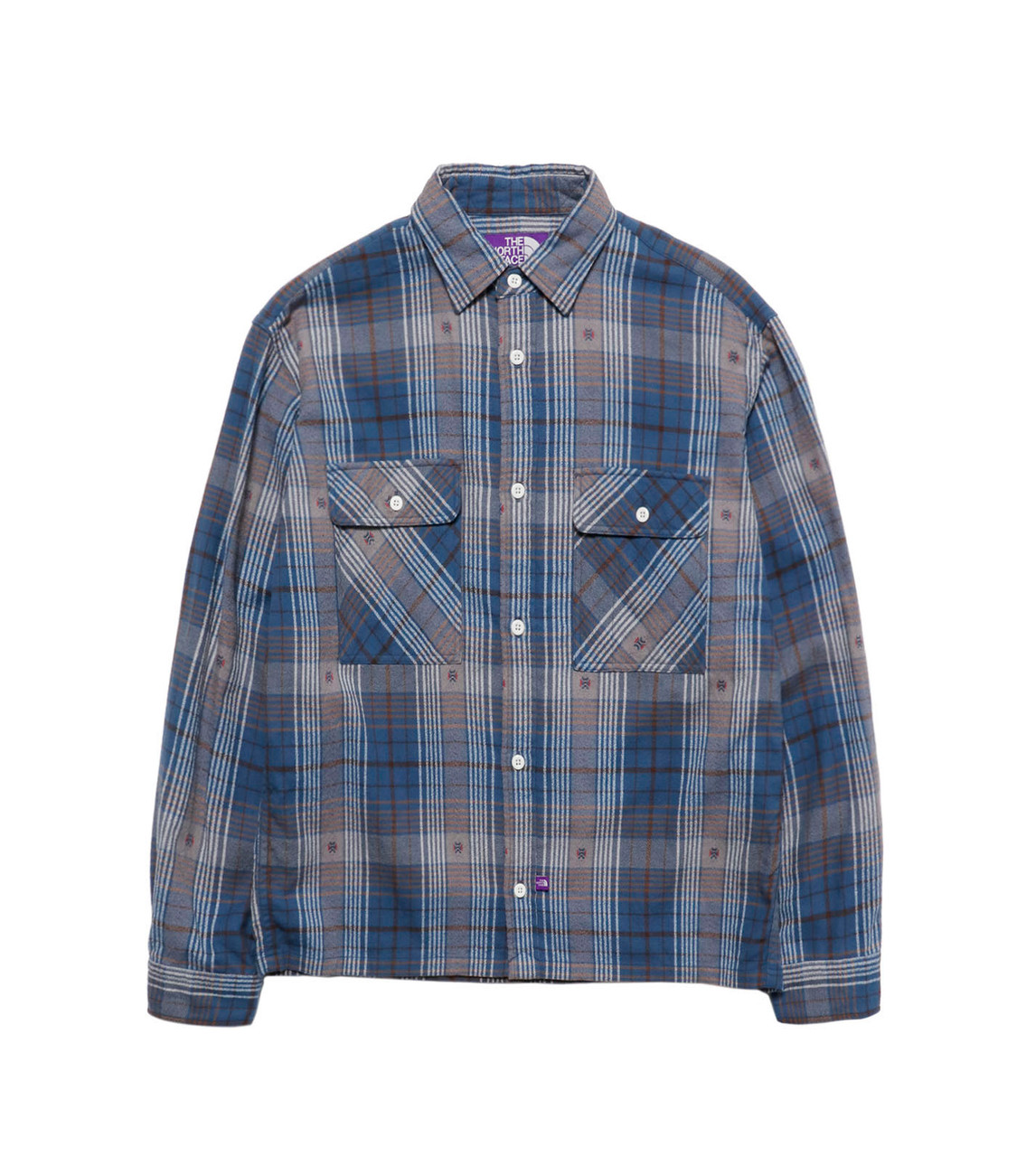 トップス THE NORTH FACE PURPLE LABEL NT3400N THE NORTH FACE PURPLE LABEL SHIRT Amunzen Plaid Field Shirt Online
