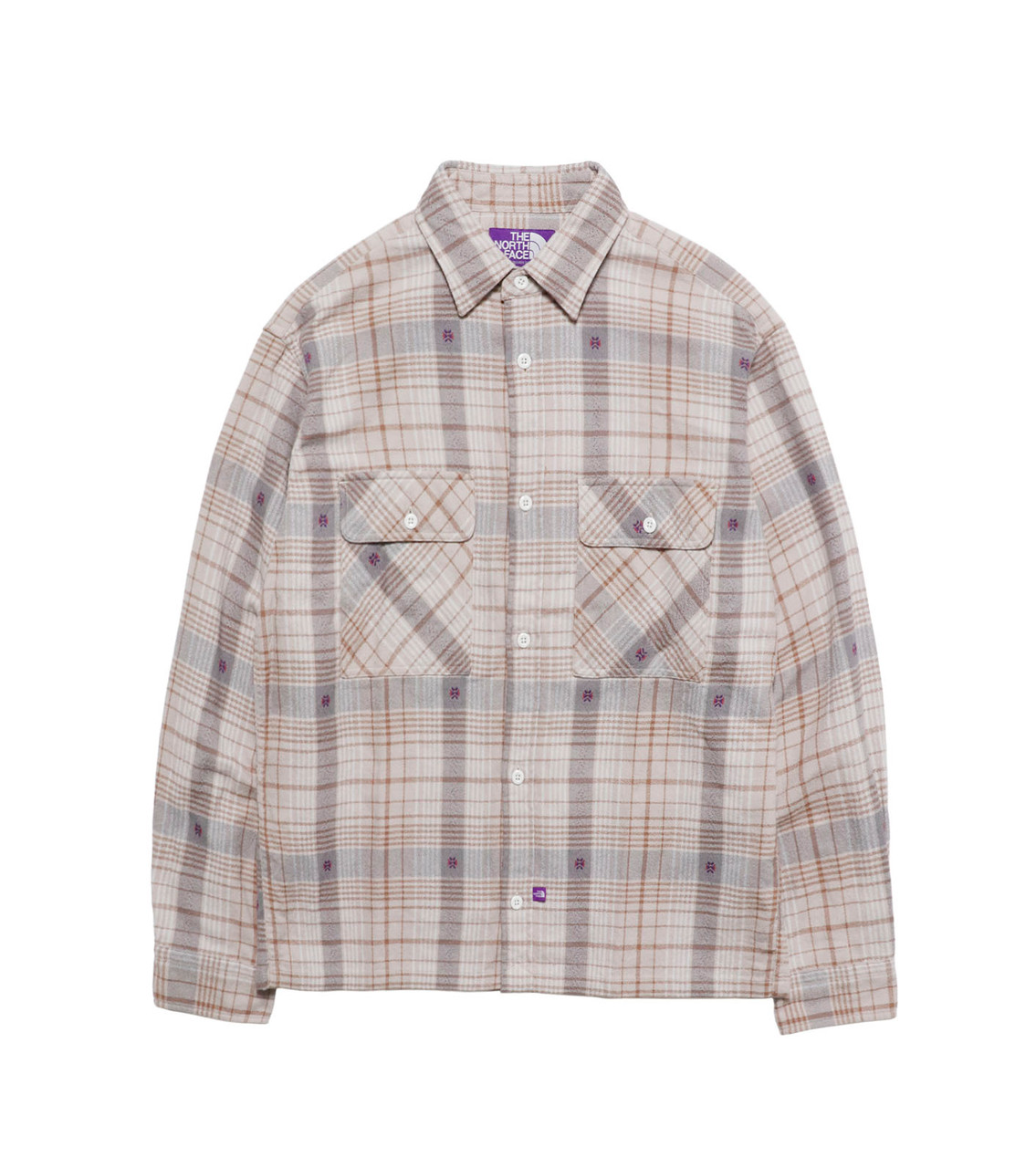 トップス THE NORTH FACE PURPLE LABEL NT3400N THE NORTH FACE PURPLE LABEL SHIRT Amunzen Plaid Field Shirt Online