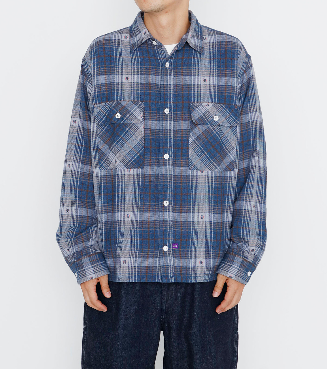 THE NORTH FACE PURPLE LABEL SHIRT Amunzen Plaid Field Shirt Online