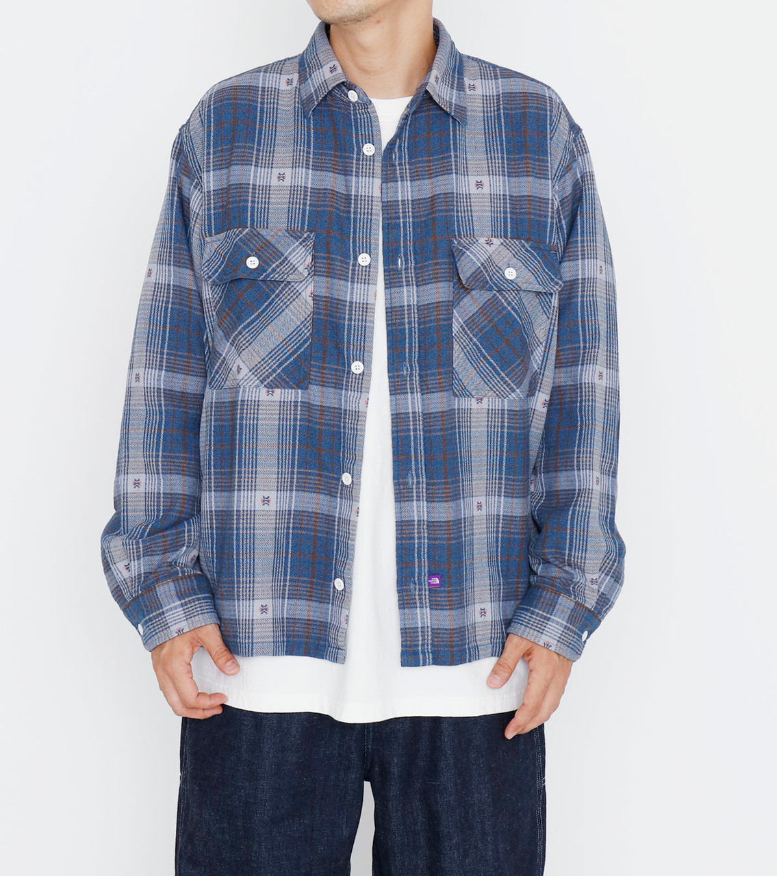 THE NORTH FACE PURPLE LABEL SHIRT Amunzen Plaid Field Shirt Online