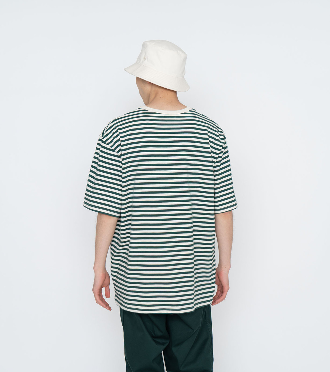 nanamica T-SHIRT COOLMAX Stripe Jersey Tee Online Shop to Worldwide