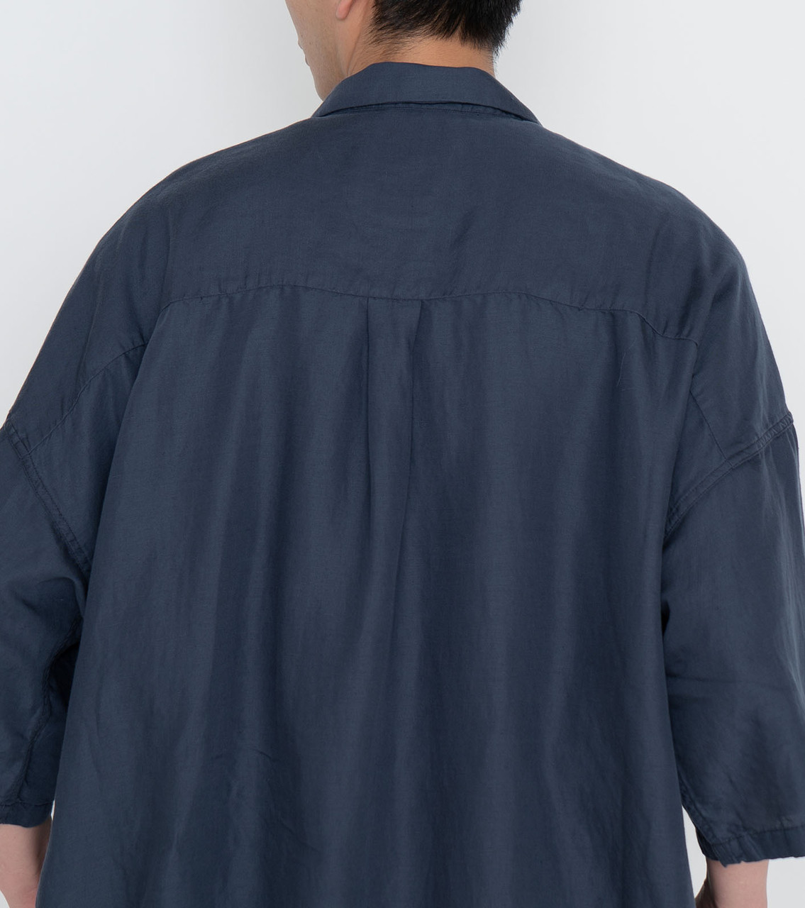 nanamica SHIRT Open Collar Cupra Hemp S/S Shirt Online Shop to