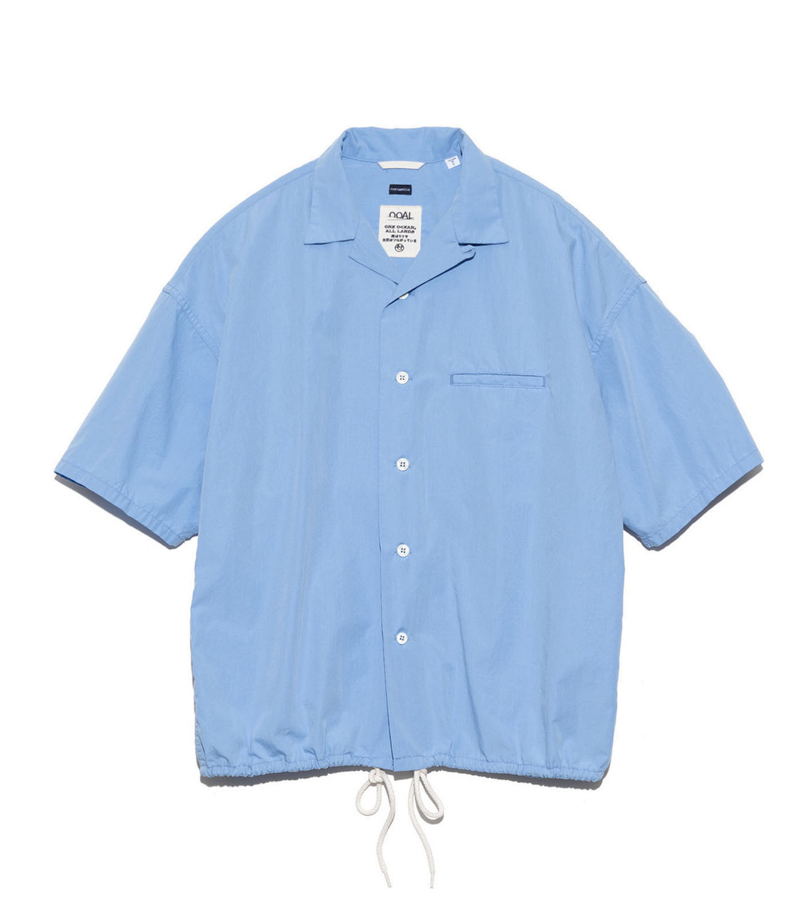 トップス THE SHISHIKUI open collar / NAVY THE SHISHIKUI open collar / NAVY