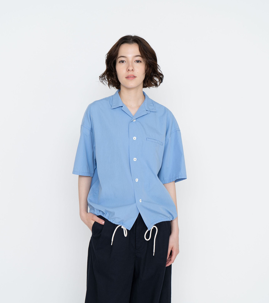 nanamica SHIRT Open Collar S/S Shirt Online Shop to Worldwide