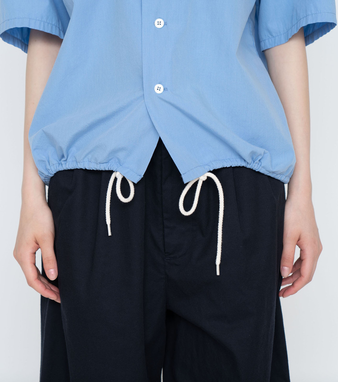 トップス THE SHISHIKUI open collar / NAVY BEPSS24TP22_01_1200x1200.jpg?v