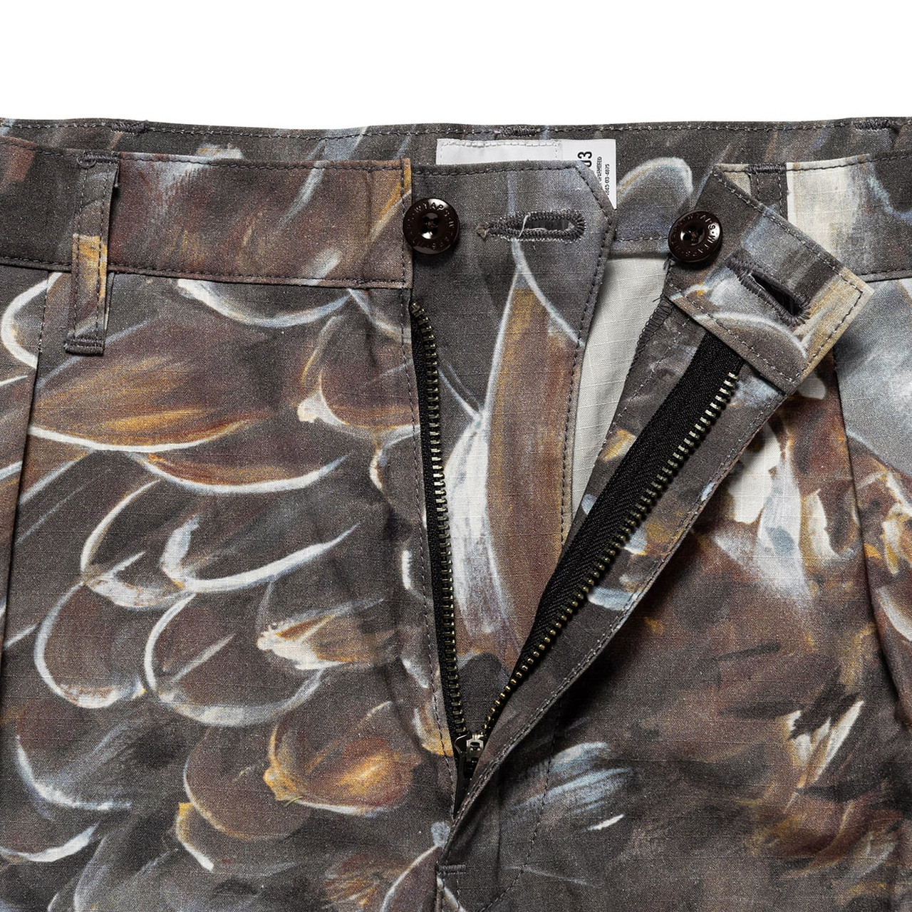 WTAPS Trousers MILS9602 / SHORTS / COTTON. RIPSTOP. WED CAMO. IDENTITY