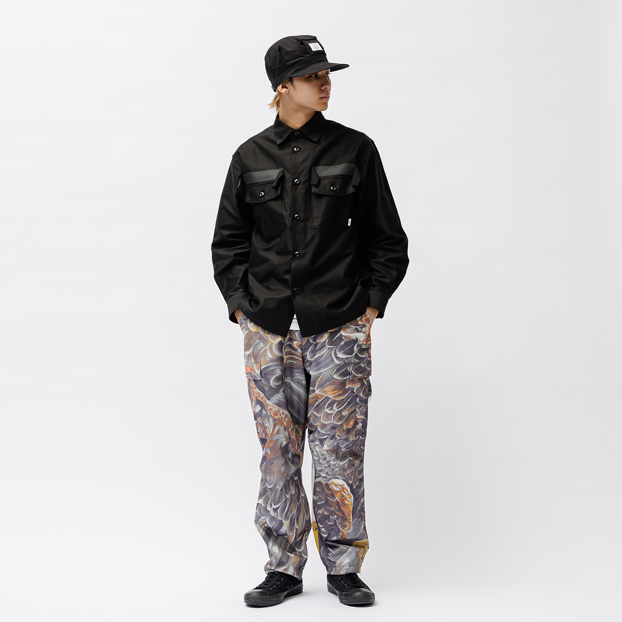 WTAPS Shirt CBW 01 / LS / COTTON. SATIN. IDENTITY