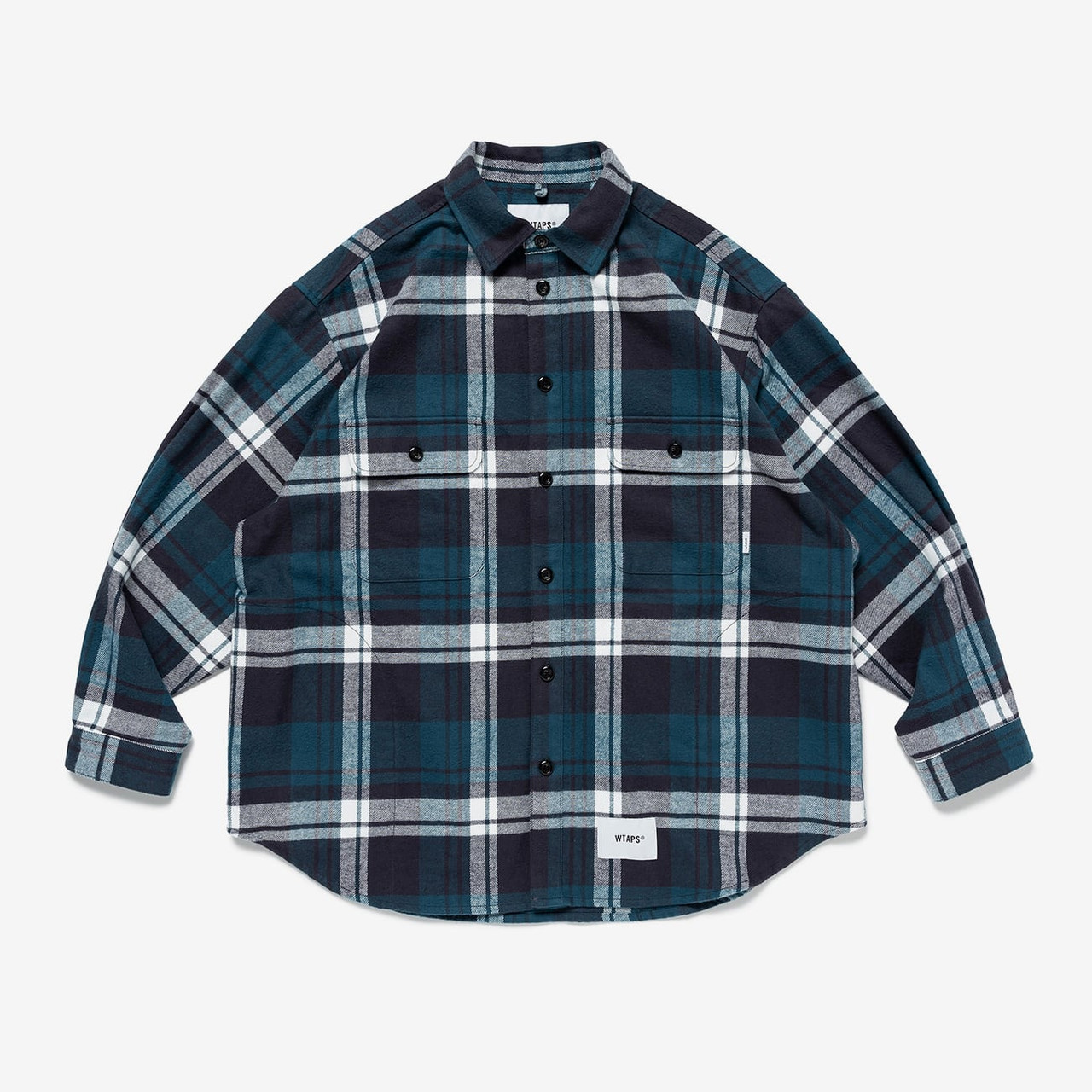 WTAPS Shirt WCPO 01 / LS / COTTON. FLANNEL. TEXTILE