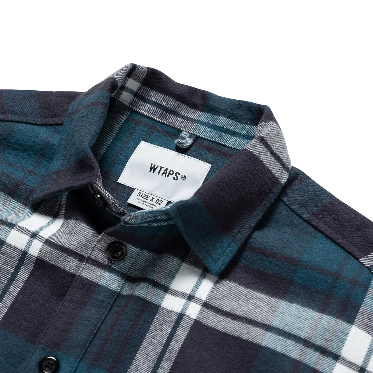 wtaps WCPO 02 LS COTTON FLANNEL TEXTILE - トップス