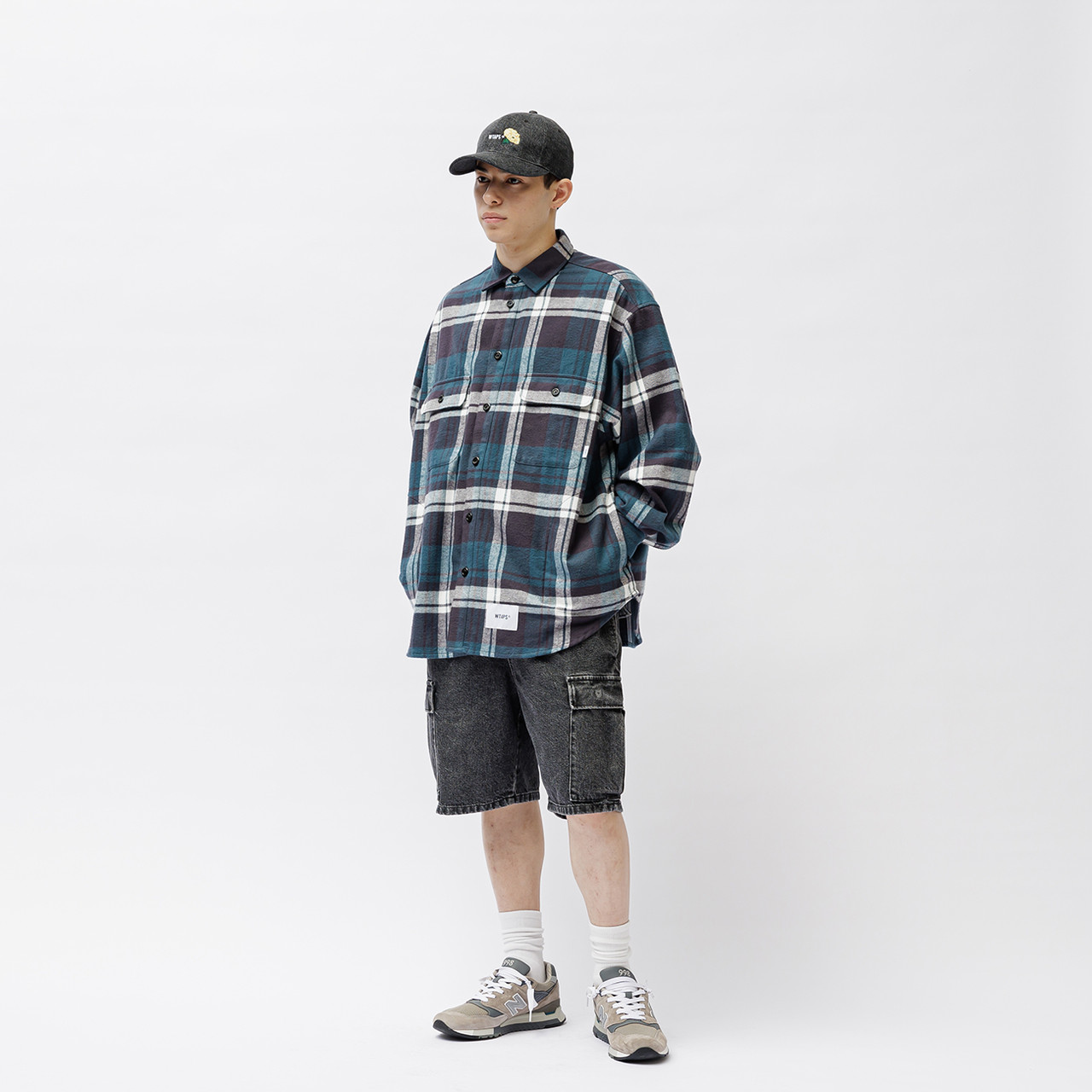 Wtaps WCPO 01 LS Cotton. Flannel M オーバーのアイテム取扱☆ - トップス