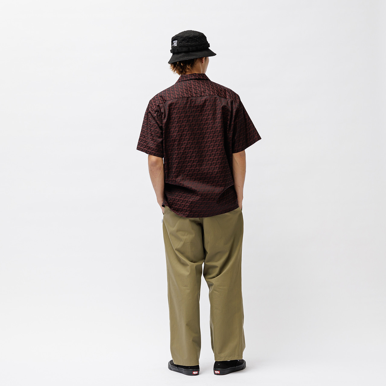 トップス Wtaps Frio 01 SS Cotton Herringbone WTAPS Shirt FRIO 01 / SS / COTTON. HERRINGBONE. TEXTILE