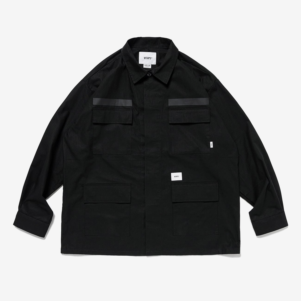 WTAPS Shirt JMOD 01 / LS / COTTON. RIPSTOP. IDENTITY