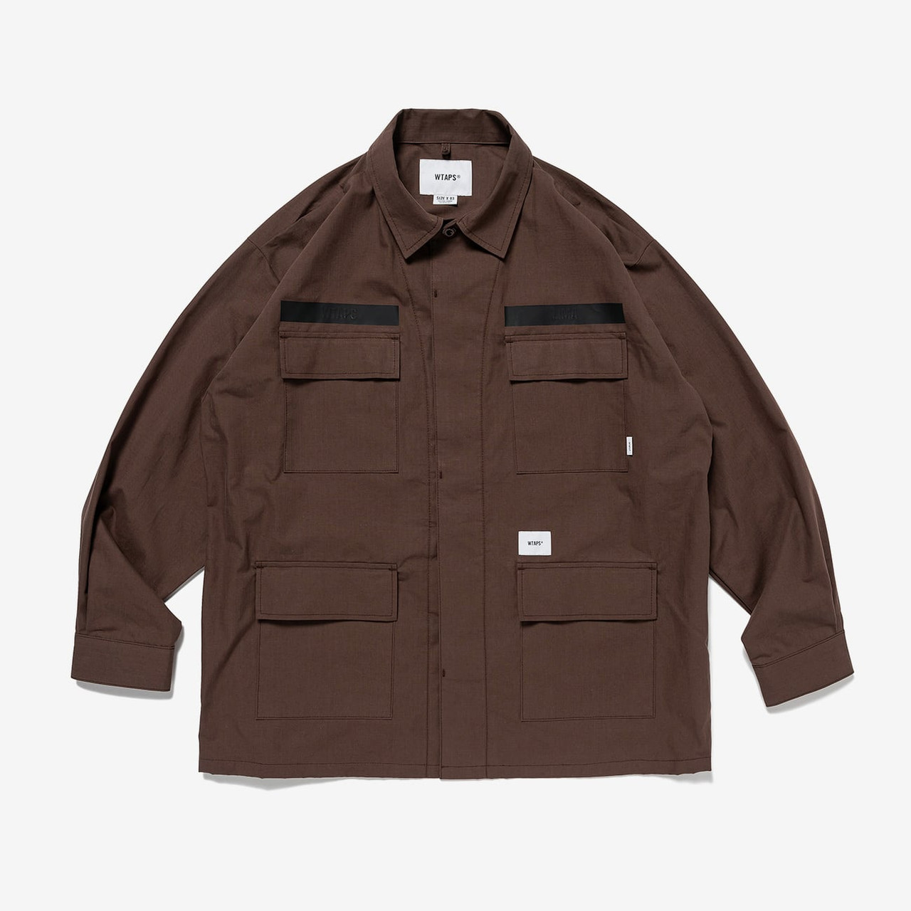 WTAPS Shirt JMOD 01 / LS / COTTON. RIPSTOP. IDENTITY