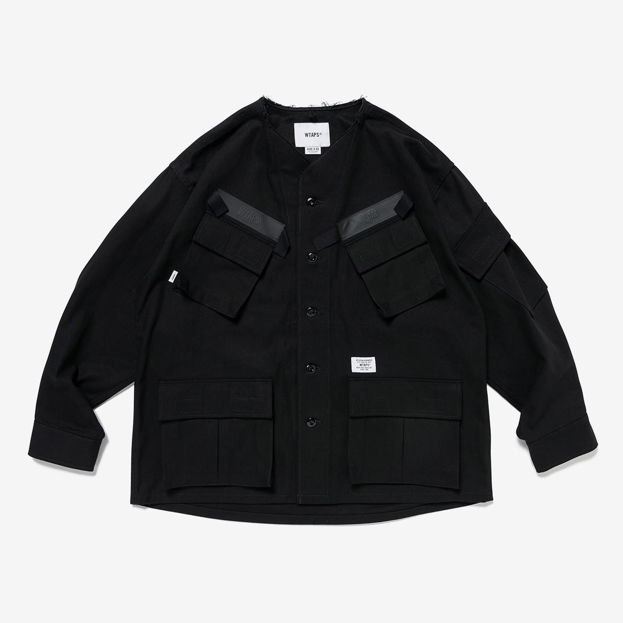 WTAPS Shirt SCOUT 01 / LS / COTTON. TWILL. 03