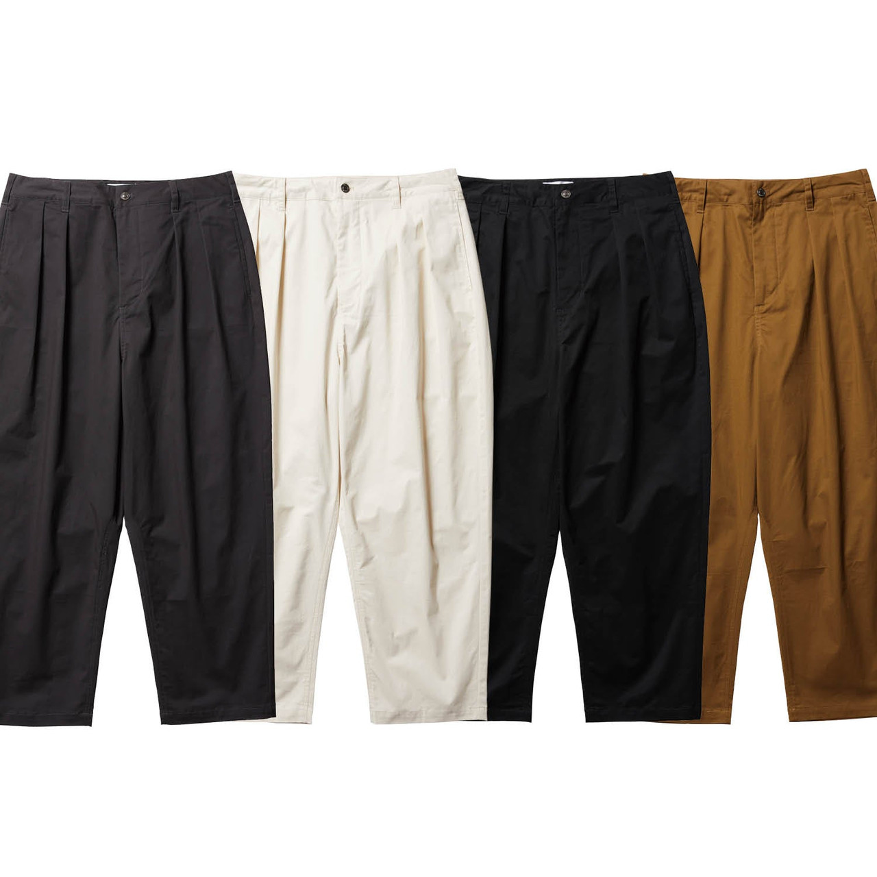 Evisen Skateboards PANTS TWILL BOHEMIAN PANTS - BLACK