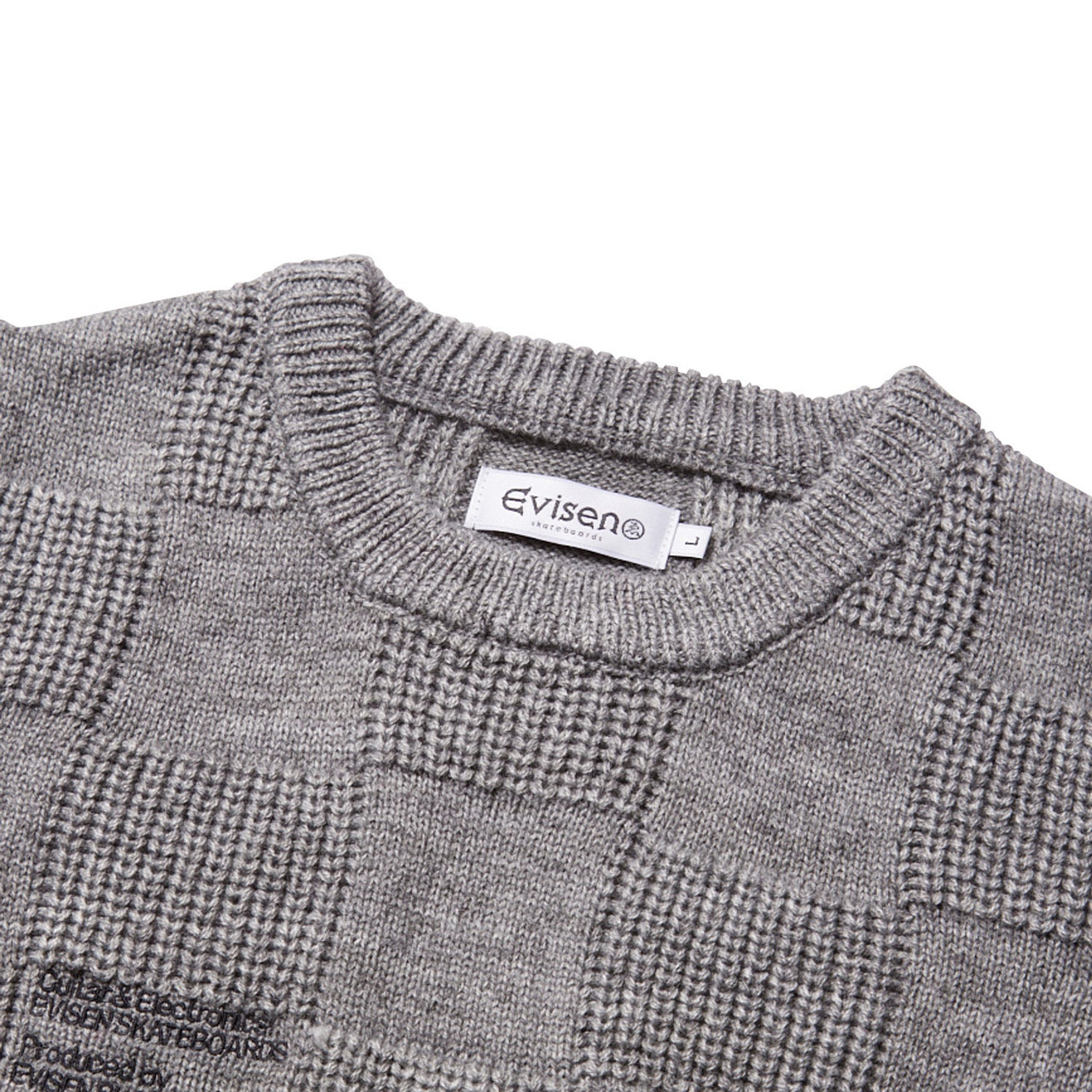 WYE2-WYE4 KNIT VEST - GREY 9018470334778