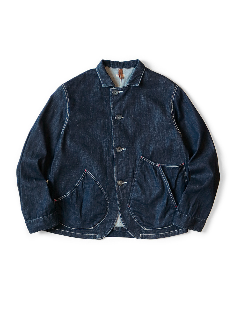 KAPITAL Jacket 11.5Oz Denim x 8Oz Denim Apple Man Coverall