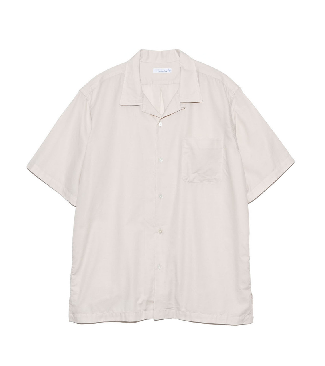 nanamica SHIRT Open Collar Panama S/S Shirt Online Shop to