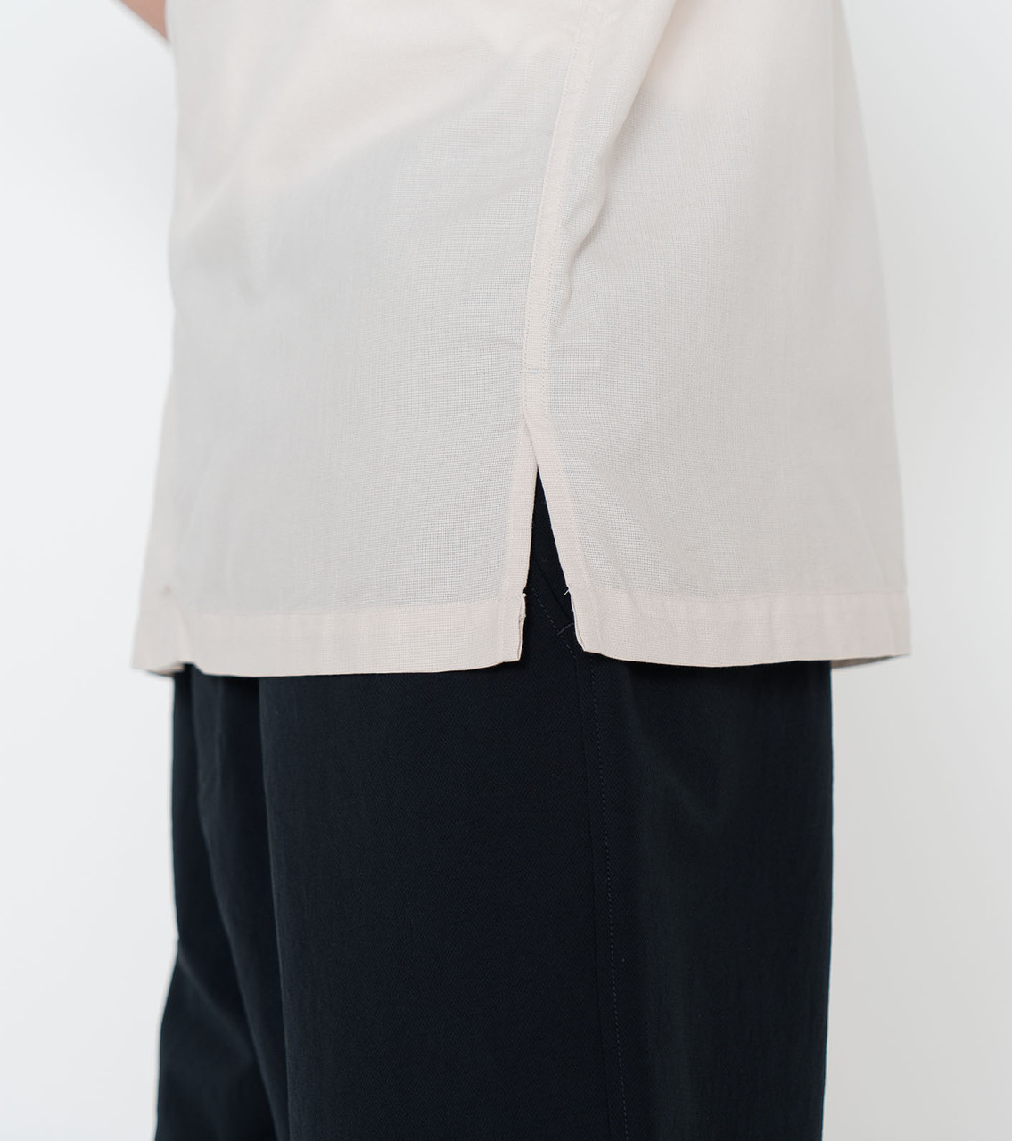 nanamica SHIRT Open Collar Panama S/S Shirt Online Shop to