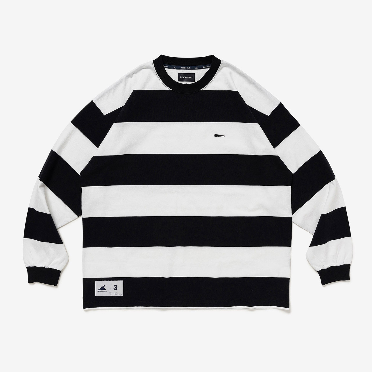 DESCENDANT CUT&SEWN HORIZONTAL STRIPE LS Online Shop to Worldwide