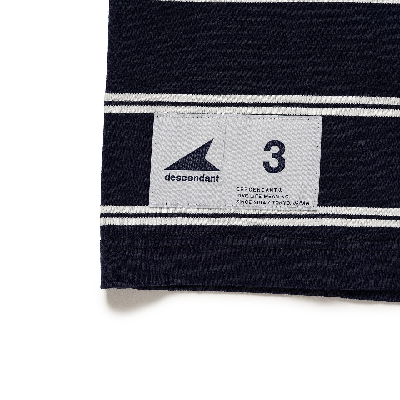 DESCENDANT CUT&SEWN HORIZONTAL STRIPE LS Online Shop to Worldwide