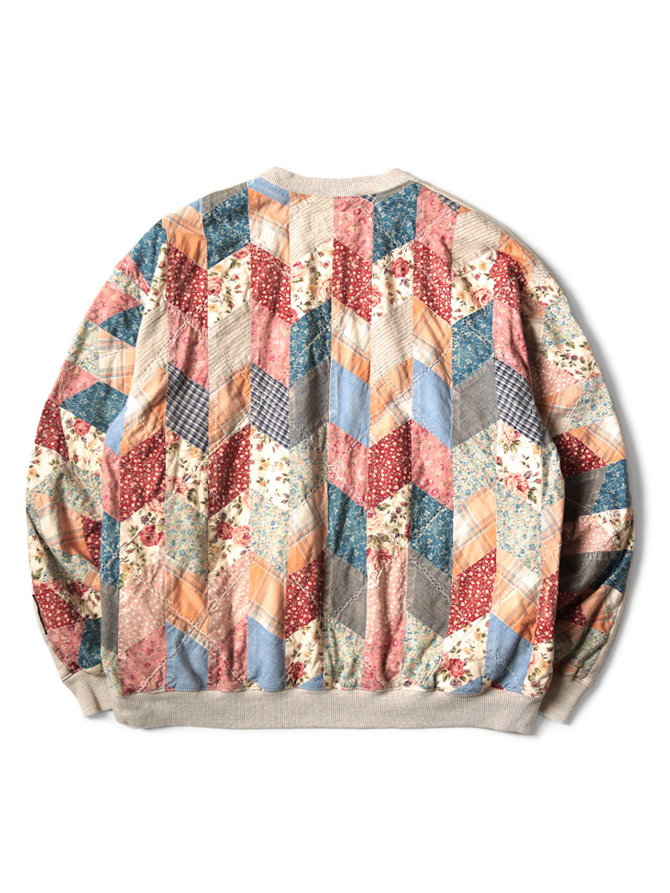 KAPITAL Sweat Shirt TOP Fleece x YABANE Quilt 2TONE BIG