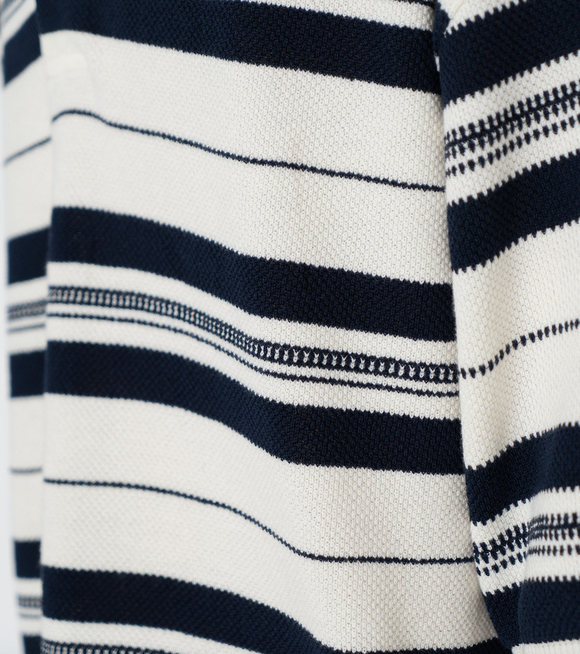 nanamica SHIRT Stripe Polo Sweater Online Shop to Worldwide
