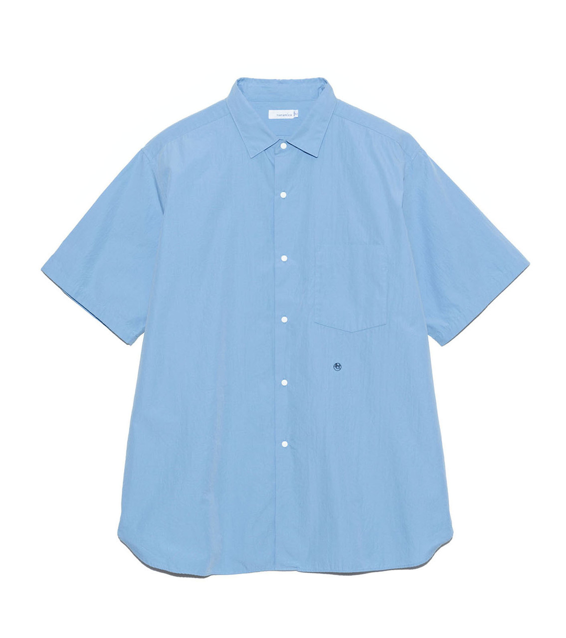 nanamica Regular Collar Wind S/S Shirt SUGS405 7252