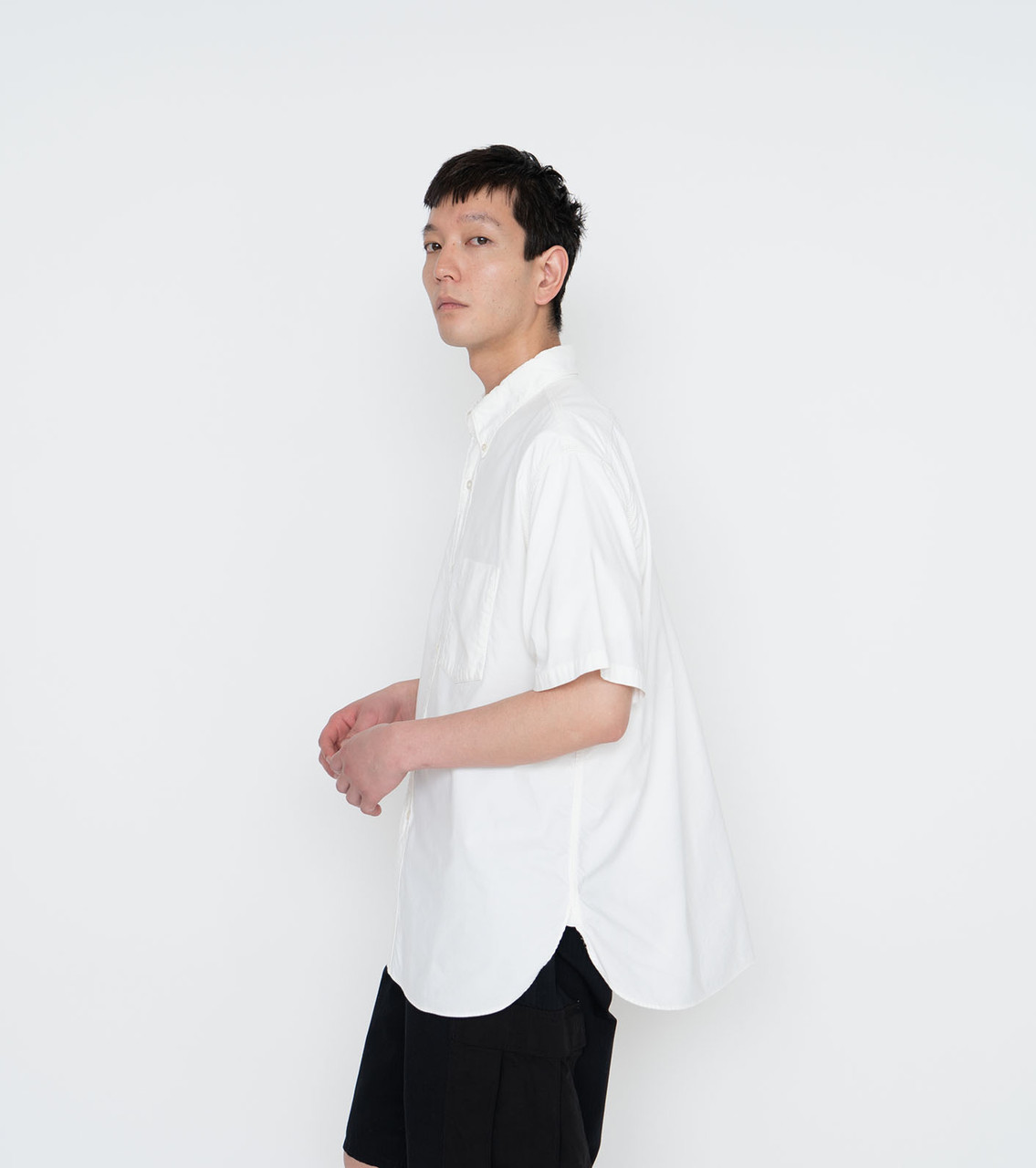 nanamica SHIRT Button Down Wind S/S Shirt Online Shop to Worldwide
