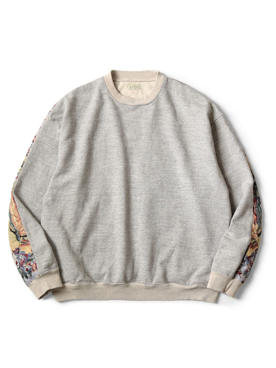 Kapital キャピタルスウェット マリア Maria Sweatshirt KAPITAL Peckish Maria Cotton-Jersey and Quilted Shell