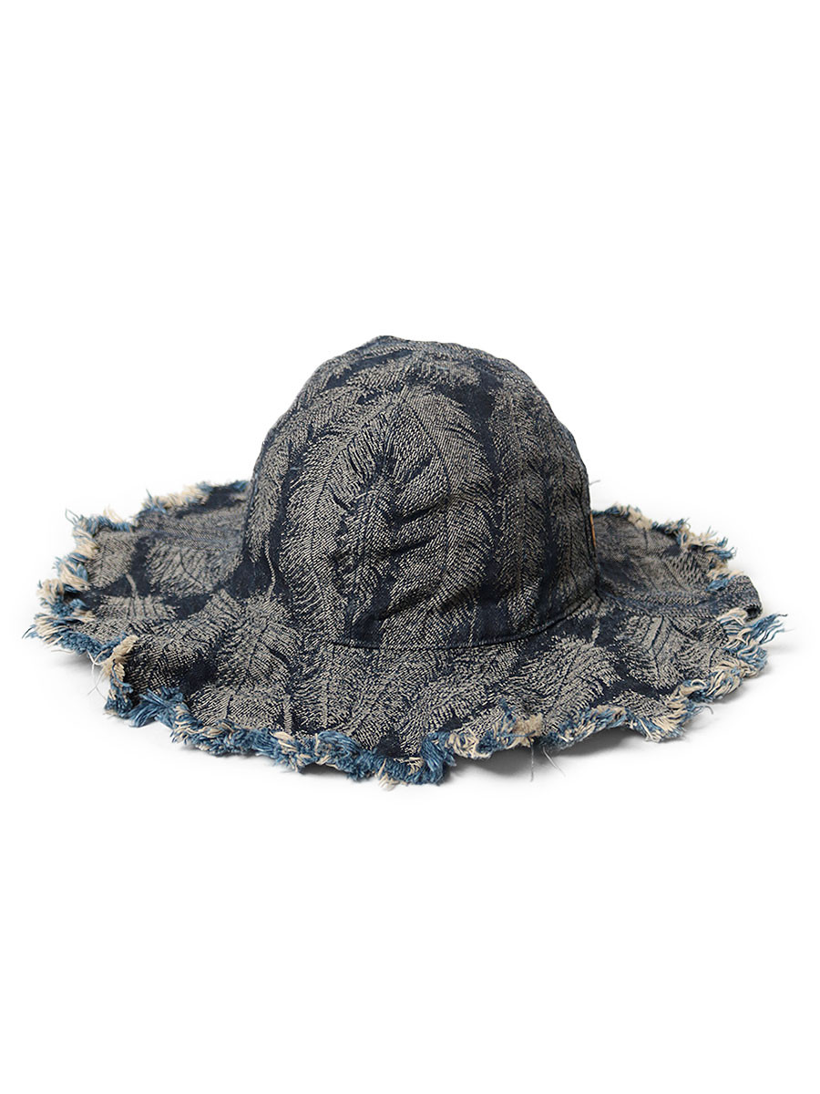 KAPITAL Hat/Cap 12Oz Magpie Denim Radio Tulip HAT