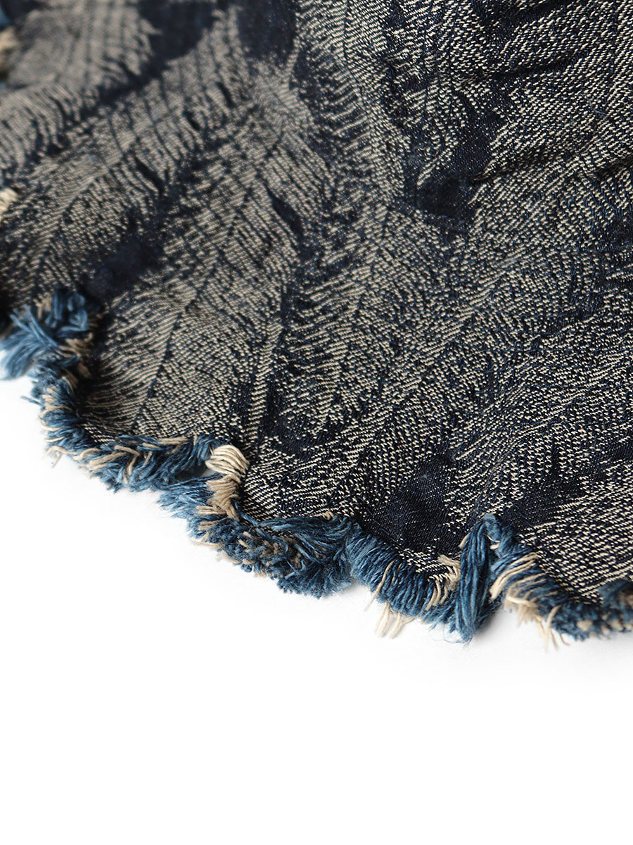 KAPITAL Hat/Cap 12Oz Magpie Denim Radio Tulip HAT