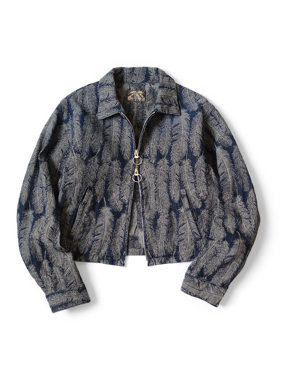 KAPITAL Jacket 12Oz Magpie Denim Drizzler JKT (L's)