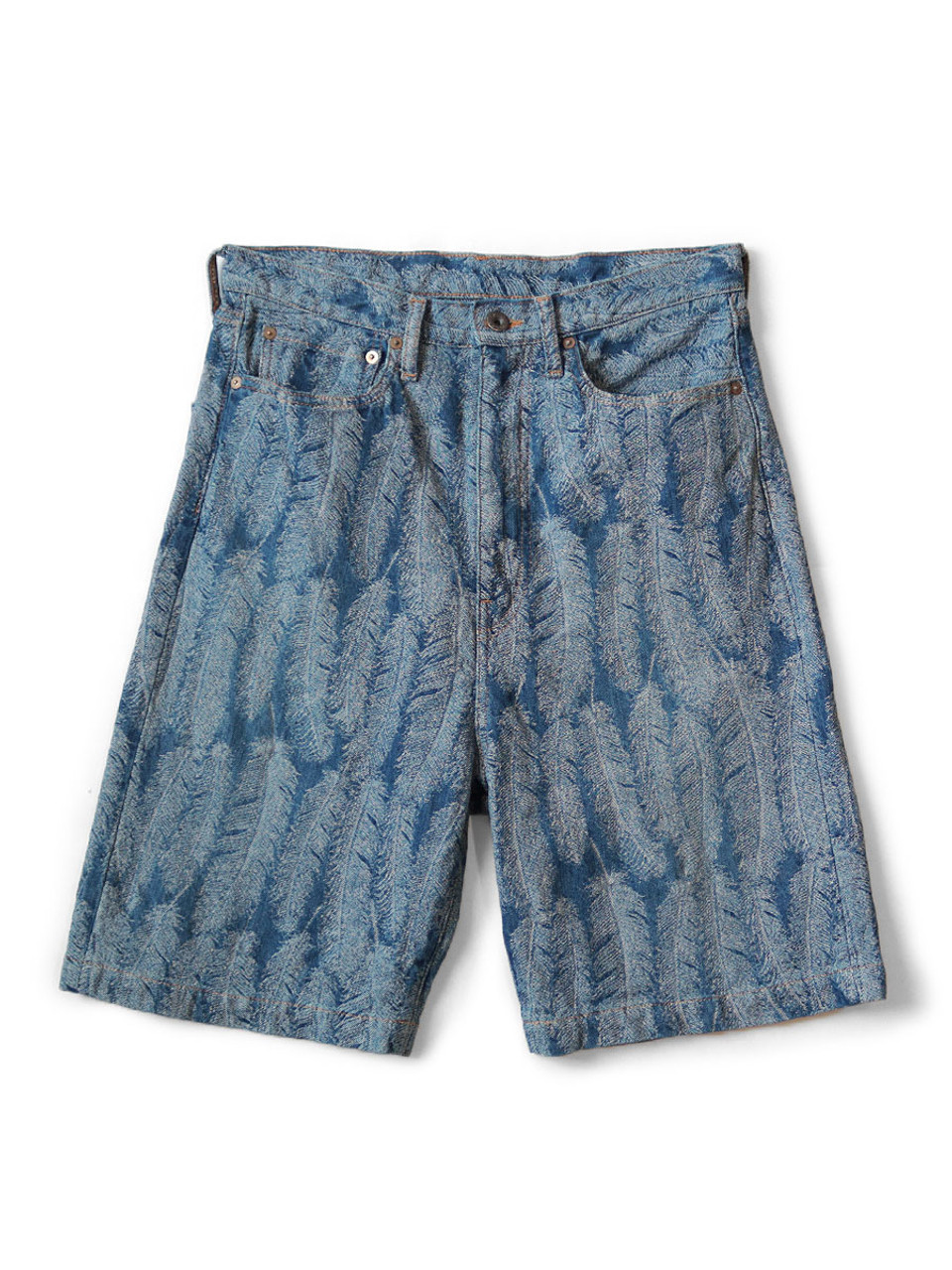 KAPITAL Short Pants 12Oz Magpie Denim 5P Shorts